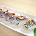 薬膳料理レシピ：鯵の棒寿司